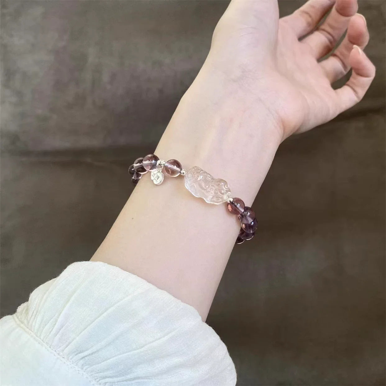 The Divine Protection and Prosperity Amethyst Pixiu Bracelet