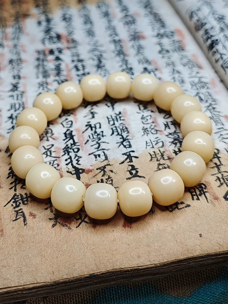 Natural Beaded Bracelet Bodhi Root Meditation Bracelet