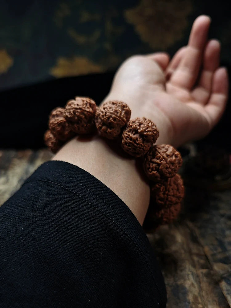Nepal Dragon Claw Large King Kong Bodhi Bead Bracelet - Touch Bling