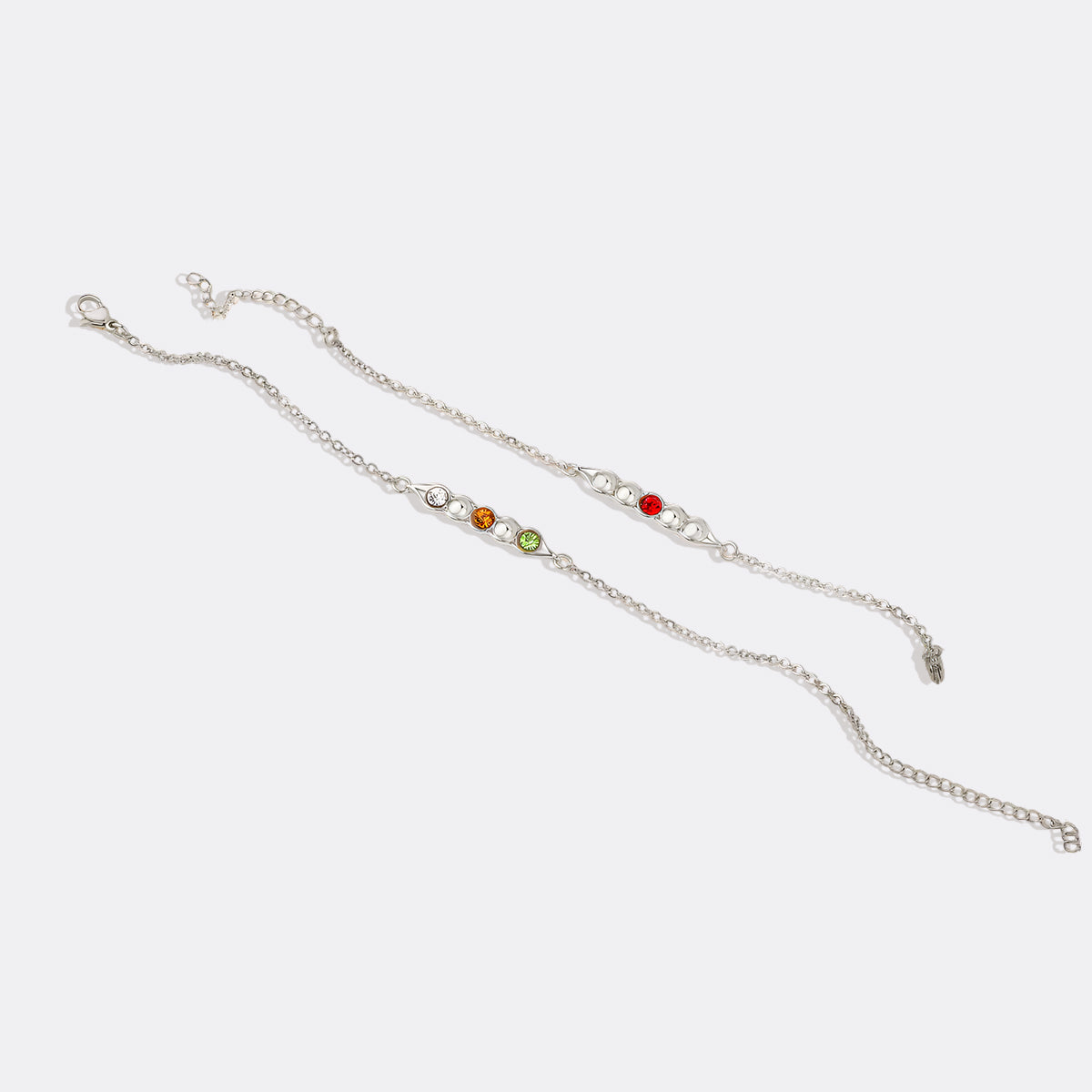 Erbsen in einer Schote Geburtssteinarmband