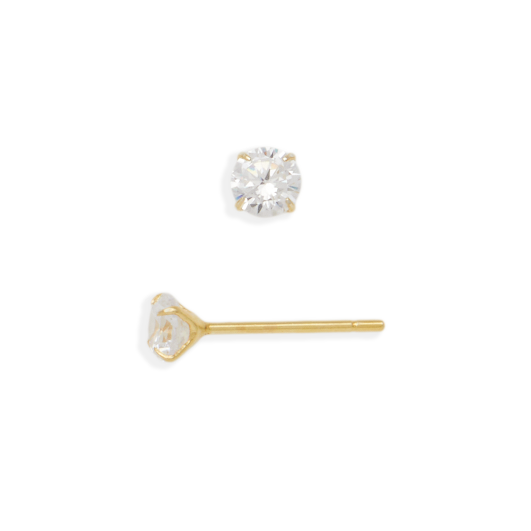 4mm Classic Solitaire Studs