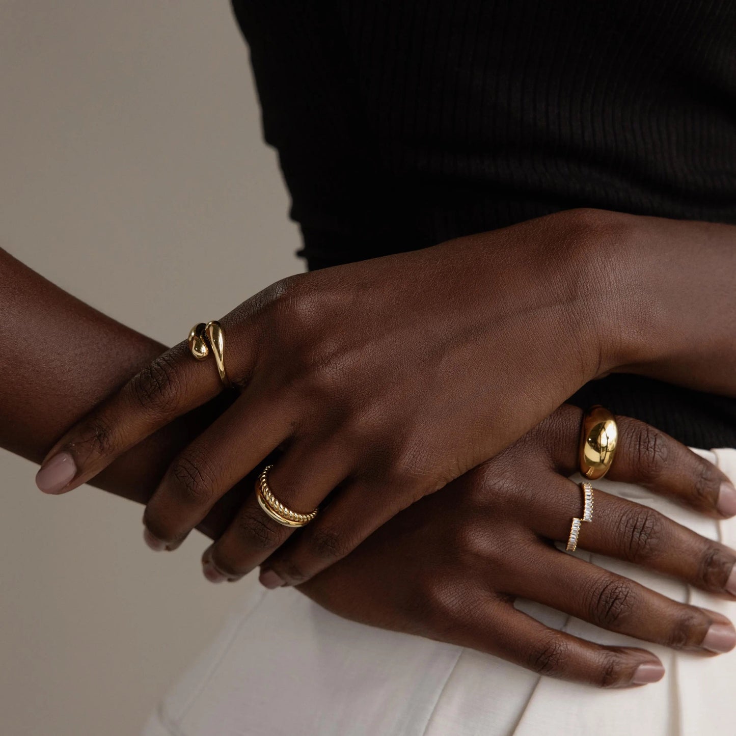 Duo Dome Ring
