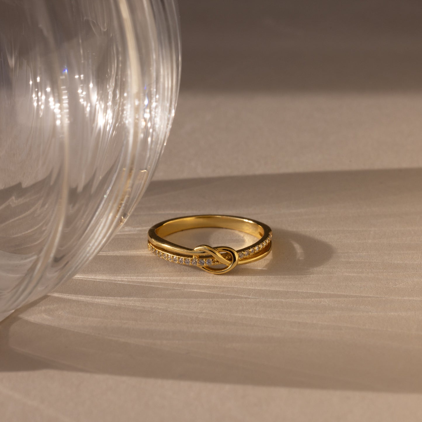 Pave Knot Ring