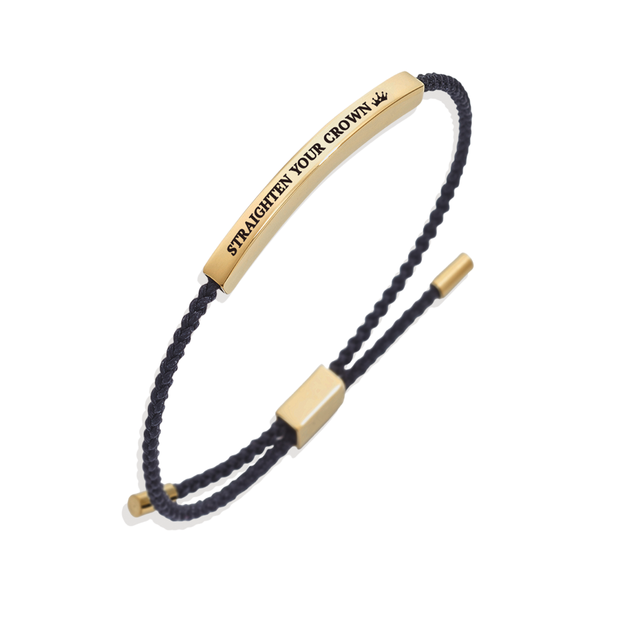 Remember Who You Are and Straighten Your Crown Inspire Bracelet