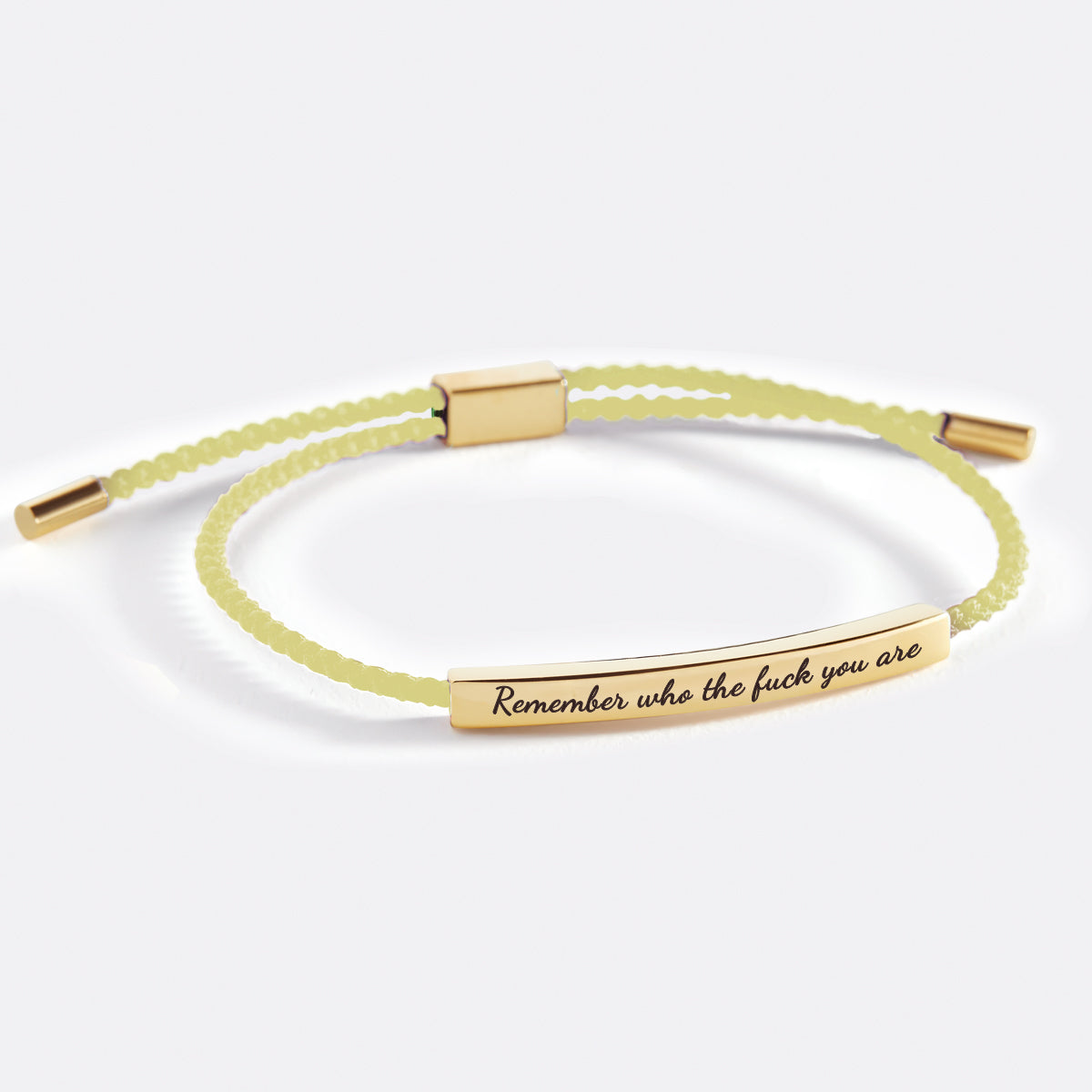 Remember Who the F♥ck You Are Inspire Bracelet
