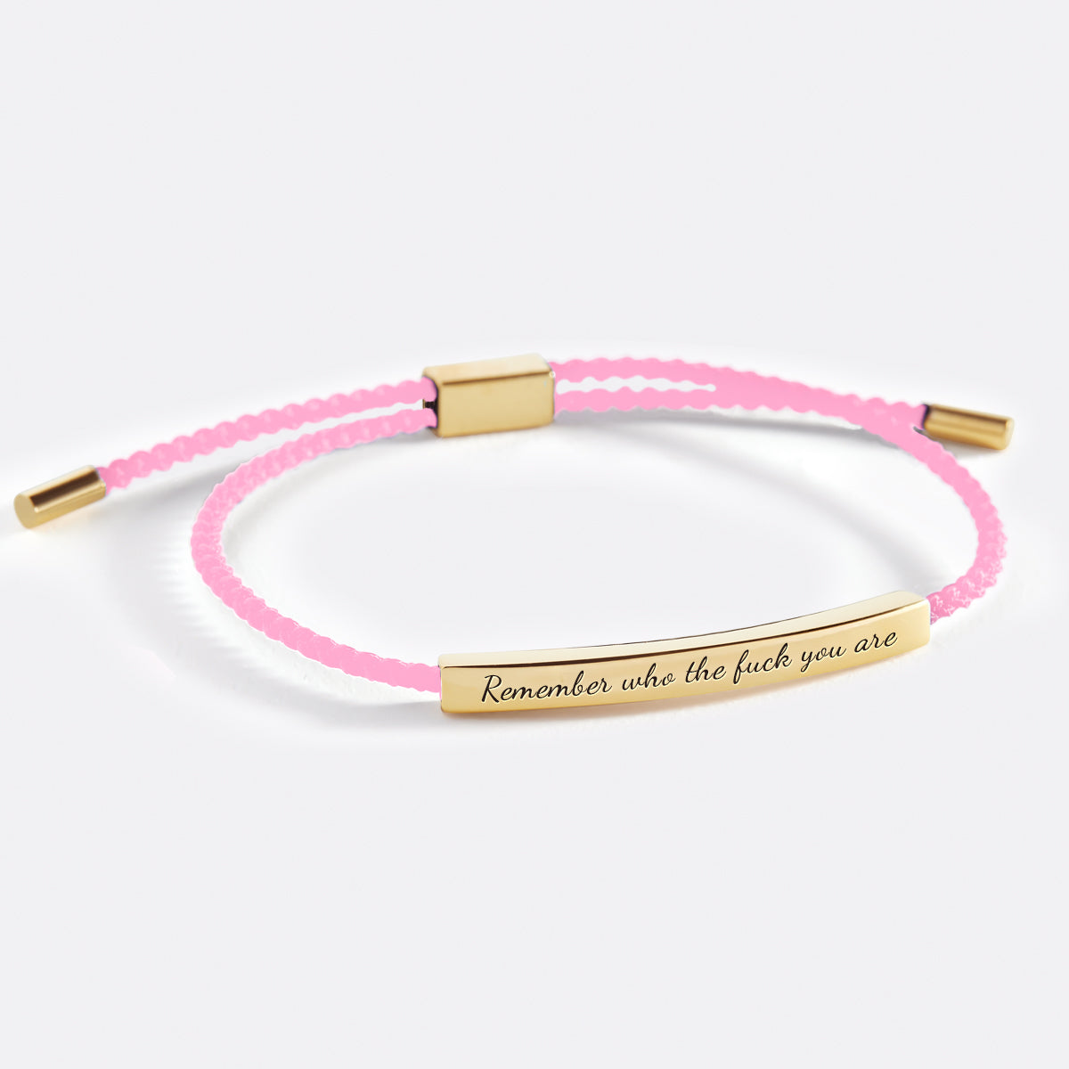 Remember Who the F♥ck You Are Inspire Bracelet