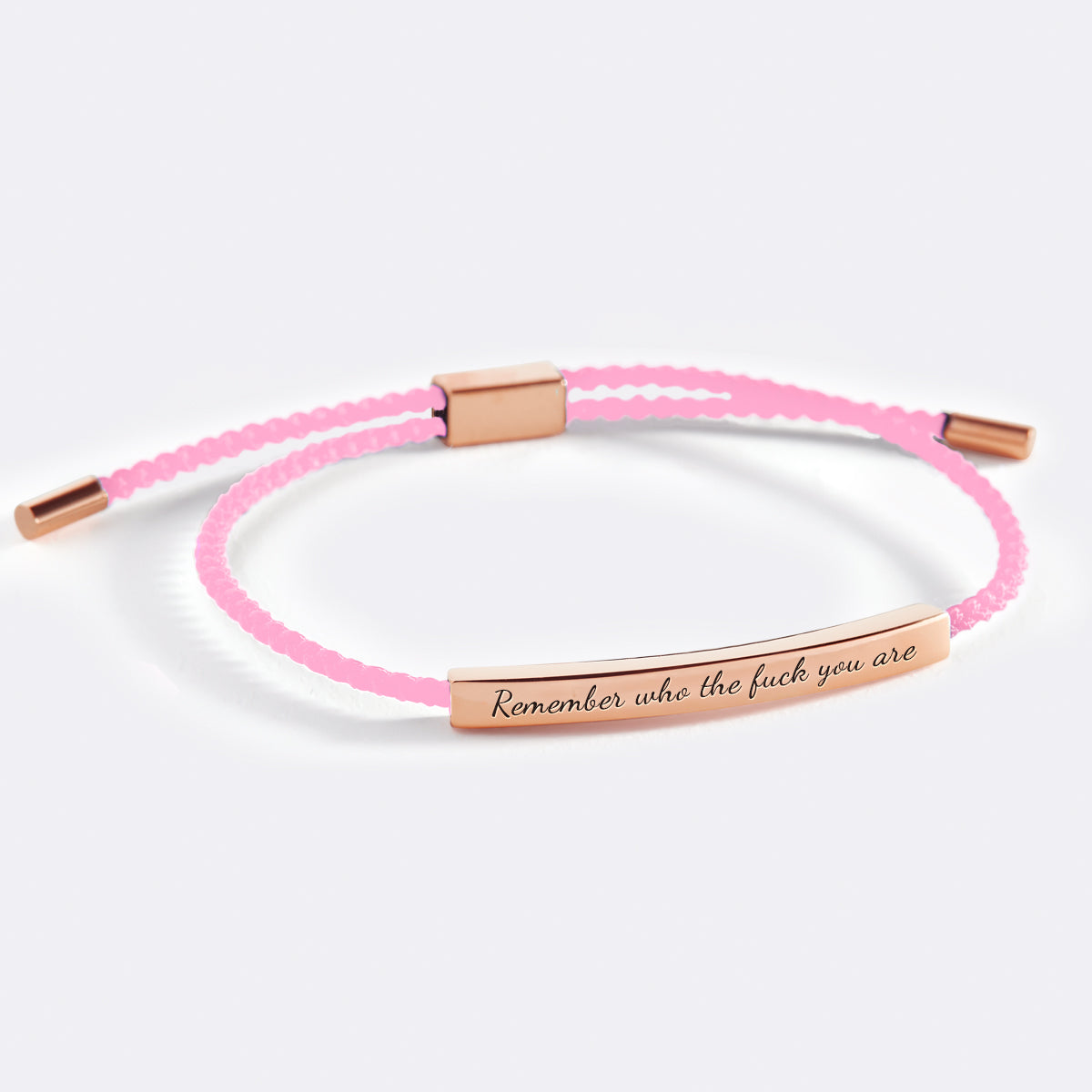 Remember Who the F♥ck You Are Inspire Bracelet