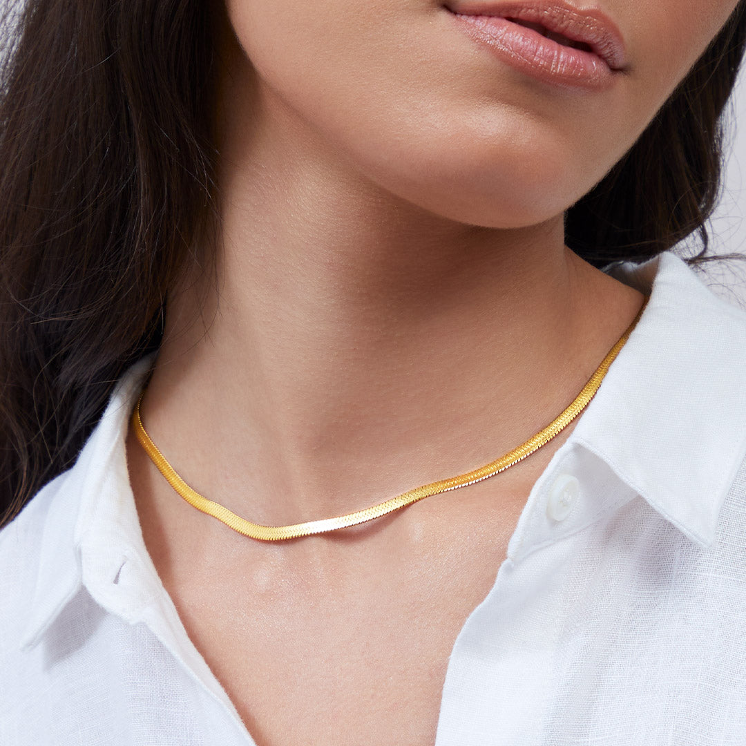 Herringbone & Milano Chain Set