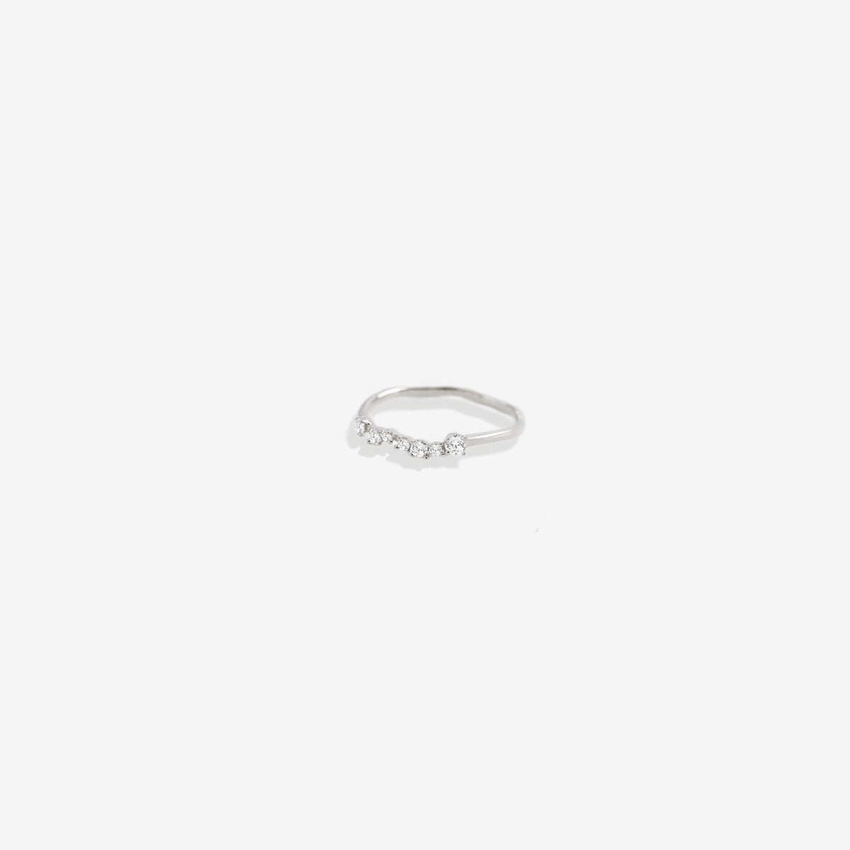 Schimmernder Diamantring