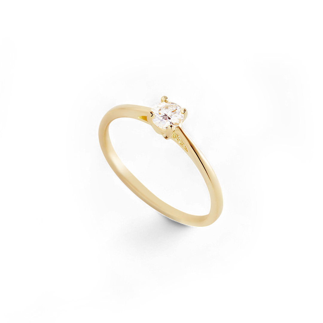 Diamond Solitaire Ring