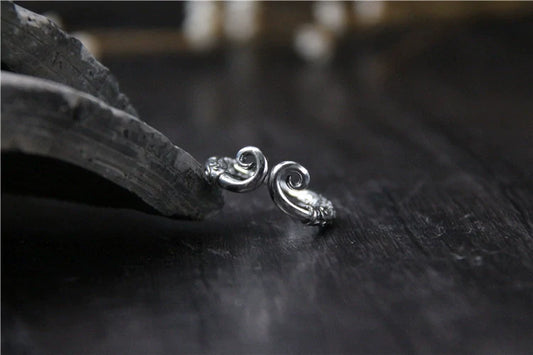 S925 Retro Thai Silver Ring Sun Wukong Tightening Spell Open Finger Ring for Men - Touch Bling