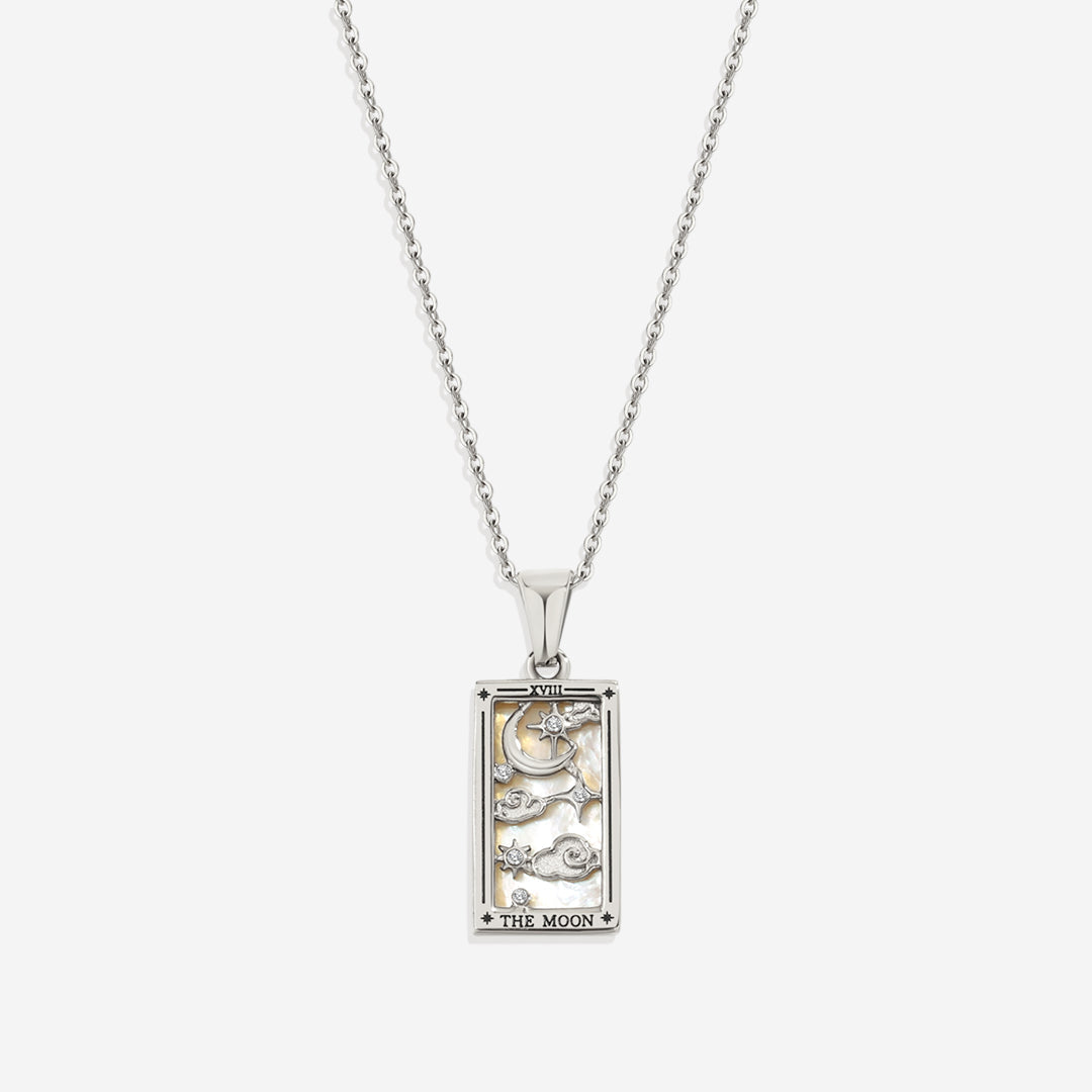 The Moon Tarot Necklace