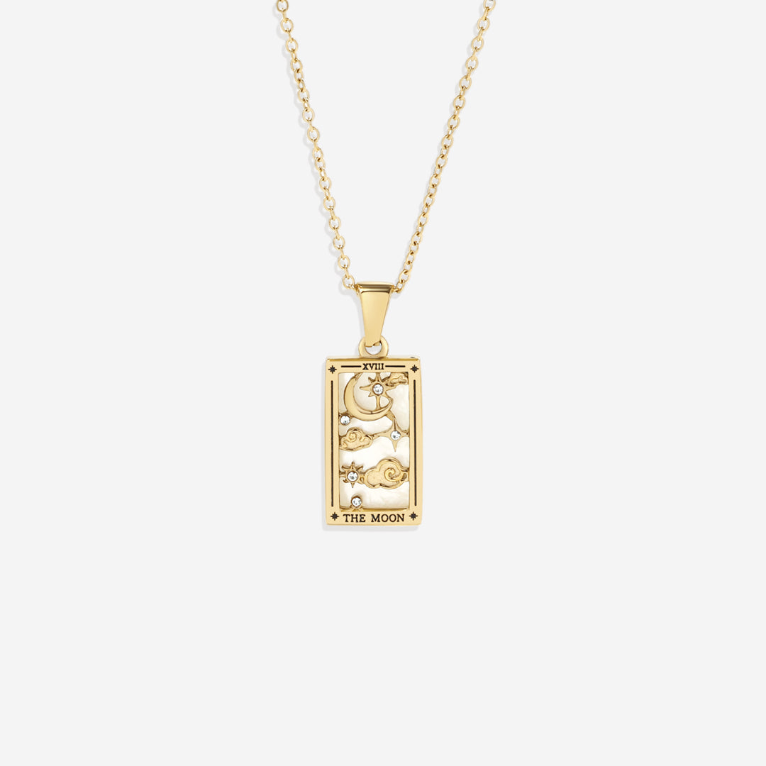 The Moon Tarot Necklace