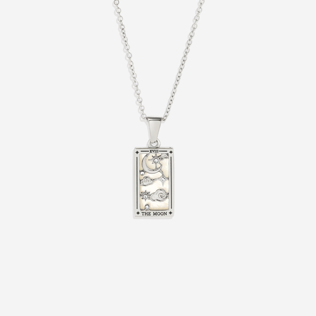 The Moon Tarot Necklace