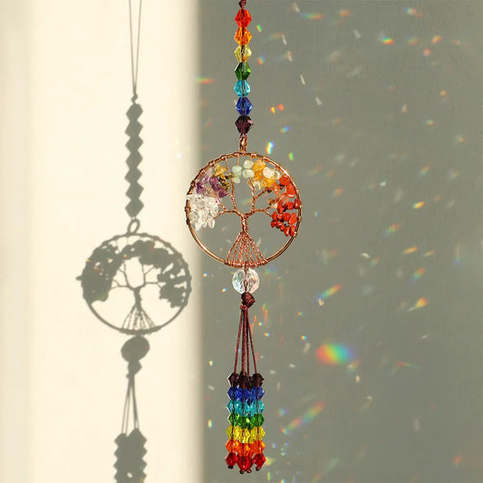 Tree of Life Sun Catcher Hanging Charm