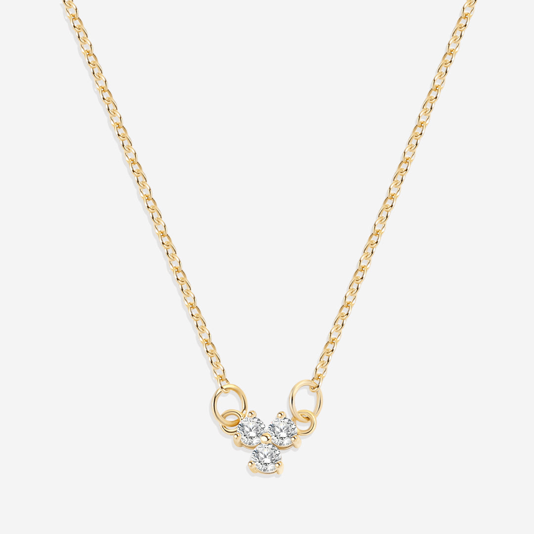 Trinity Diamond Pendant Necklace