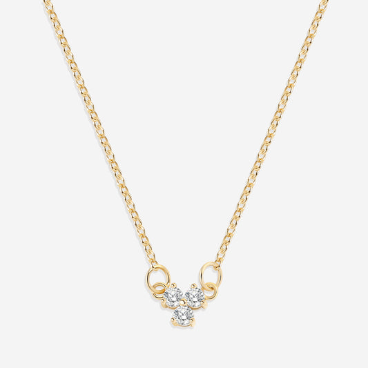 Trinity Diamond Pendant Necklace