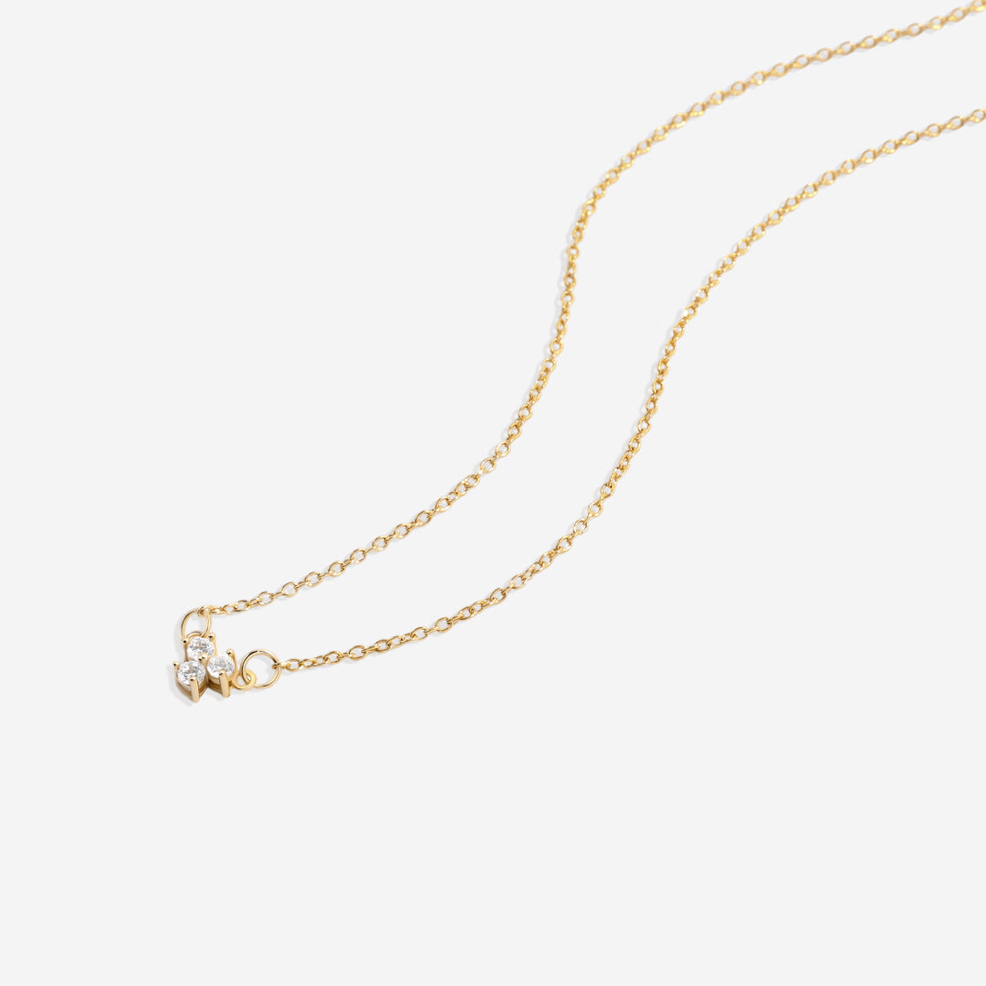 Trinity Diamond Pendant Necklace