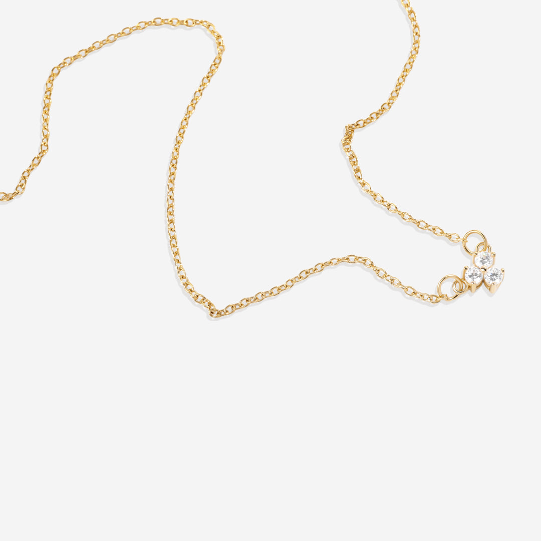 Trinity Diamond Pendant Necklace