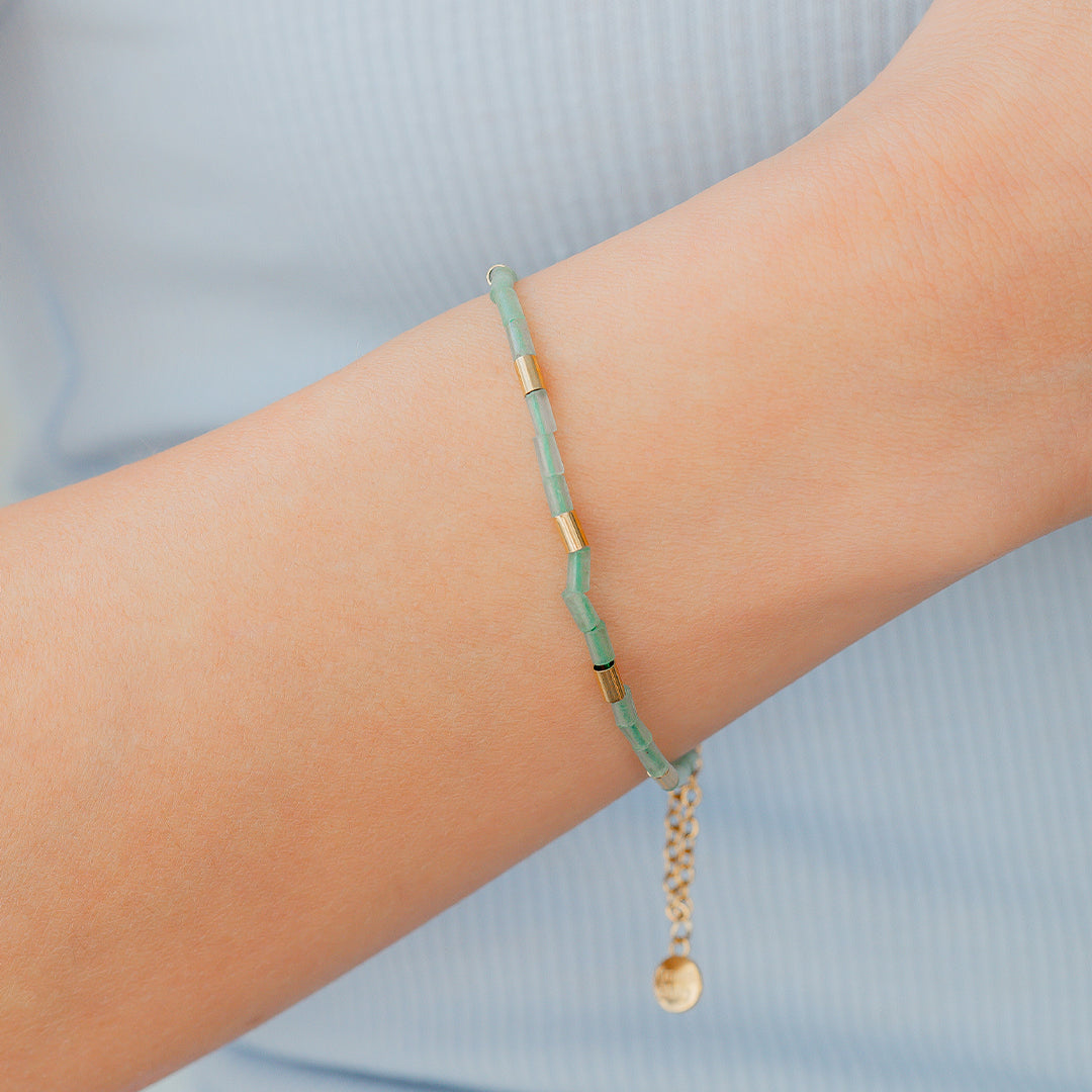Adjustable Gemstone Bracelet
