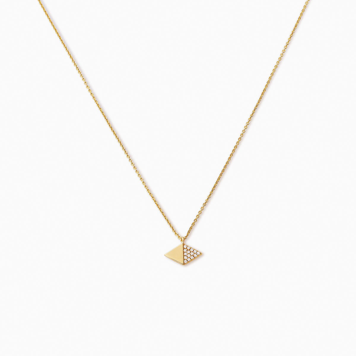 Collar Vermeil con personalidad dividida