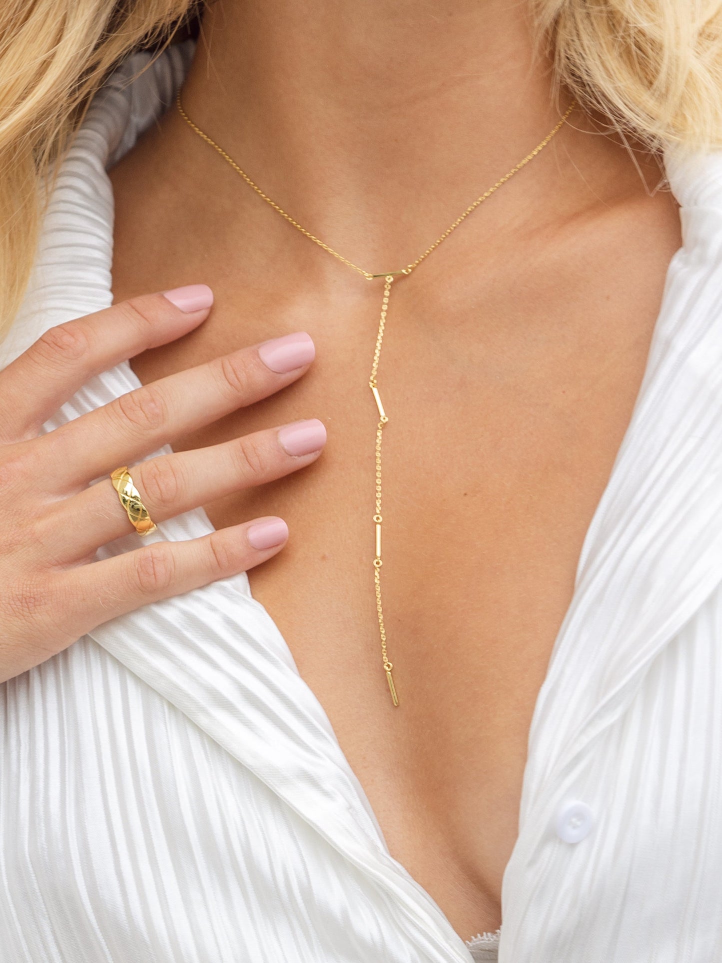 Collar Lariat Vermeil de Levels