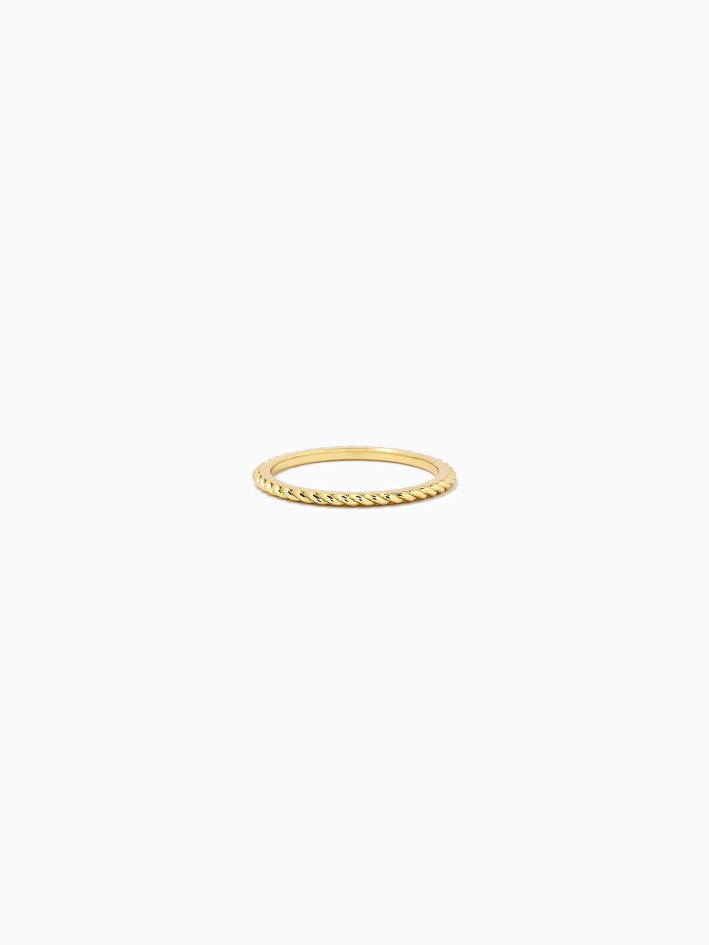 Rope Vermeil Ring