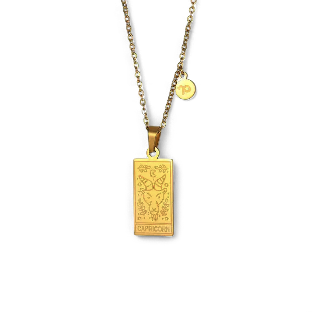 Zodiac Card Necklace