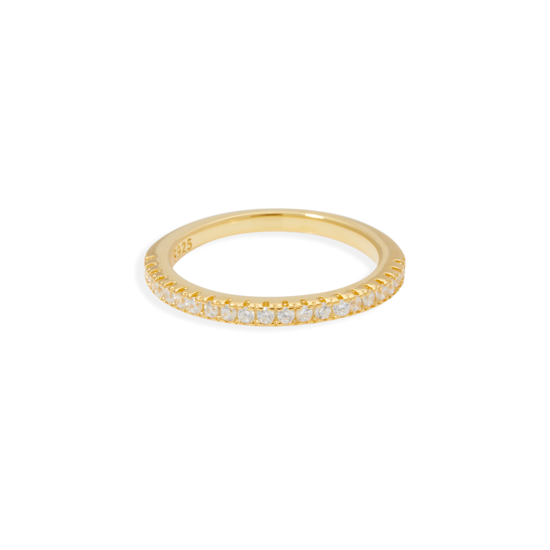 Micro Pavé Eternity Band