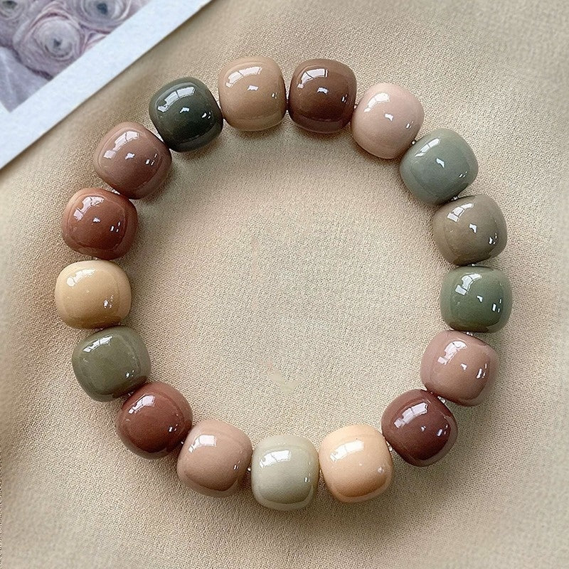 New Multi-color Bodhi Bracelet(12mm)