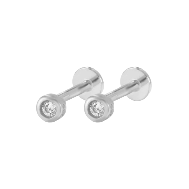 Bezel Studs | 16g