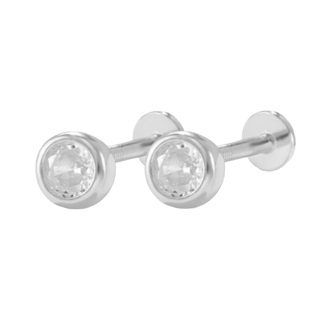 Bezel Studs | 16g