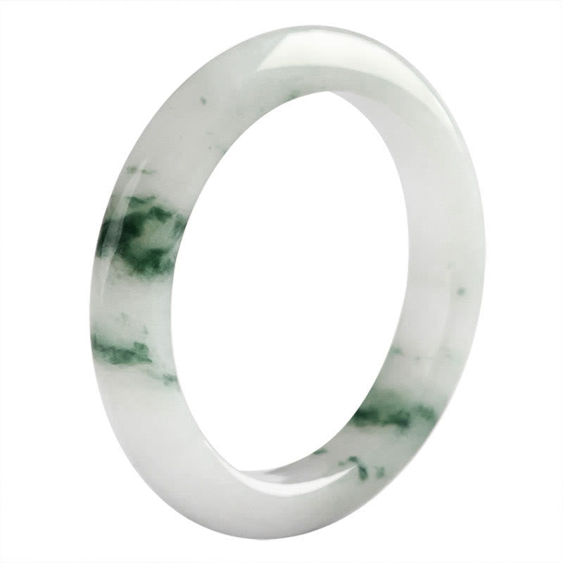 Anillo de jade verde natural con piedras de Buda para la suerte y la abundancia