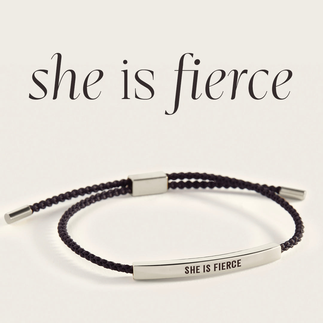 She Is Fierce Inspire Bracelet