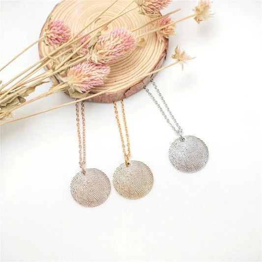 Custom Fingerprint Necklace