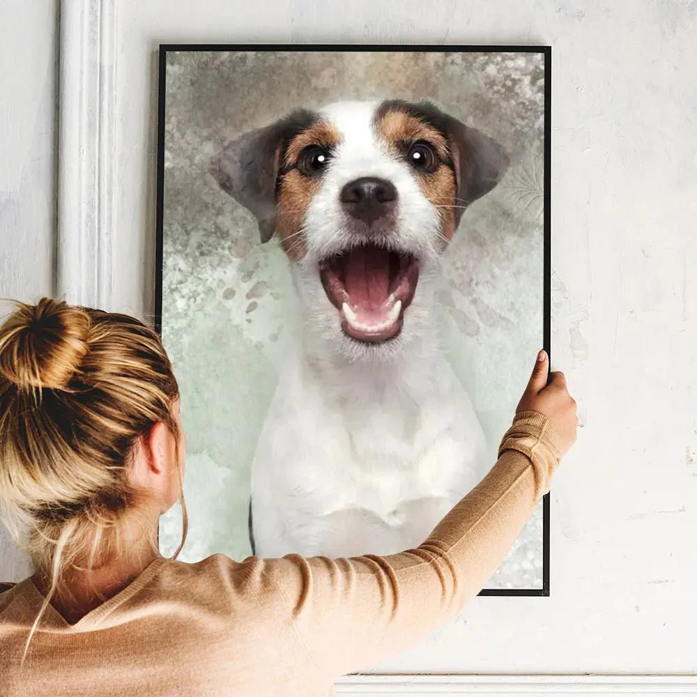 Custom Pet Portrait Paintings