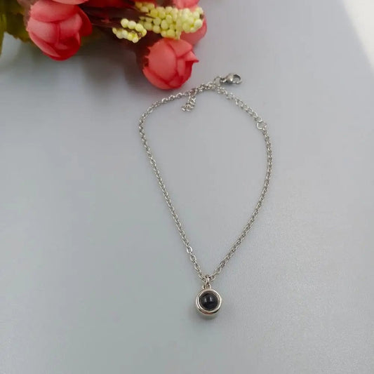 Pulsera circular con proyección de fotos personalizada