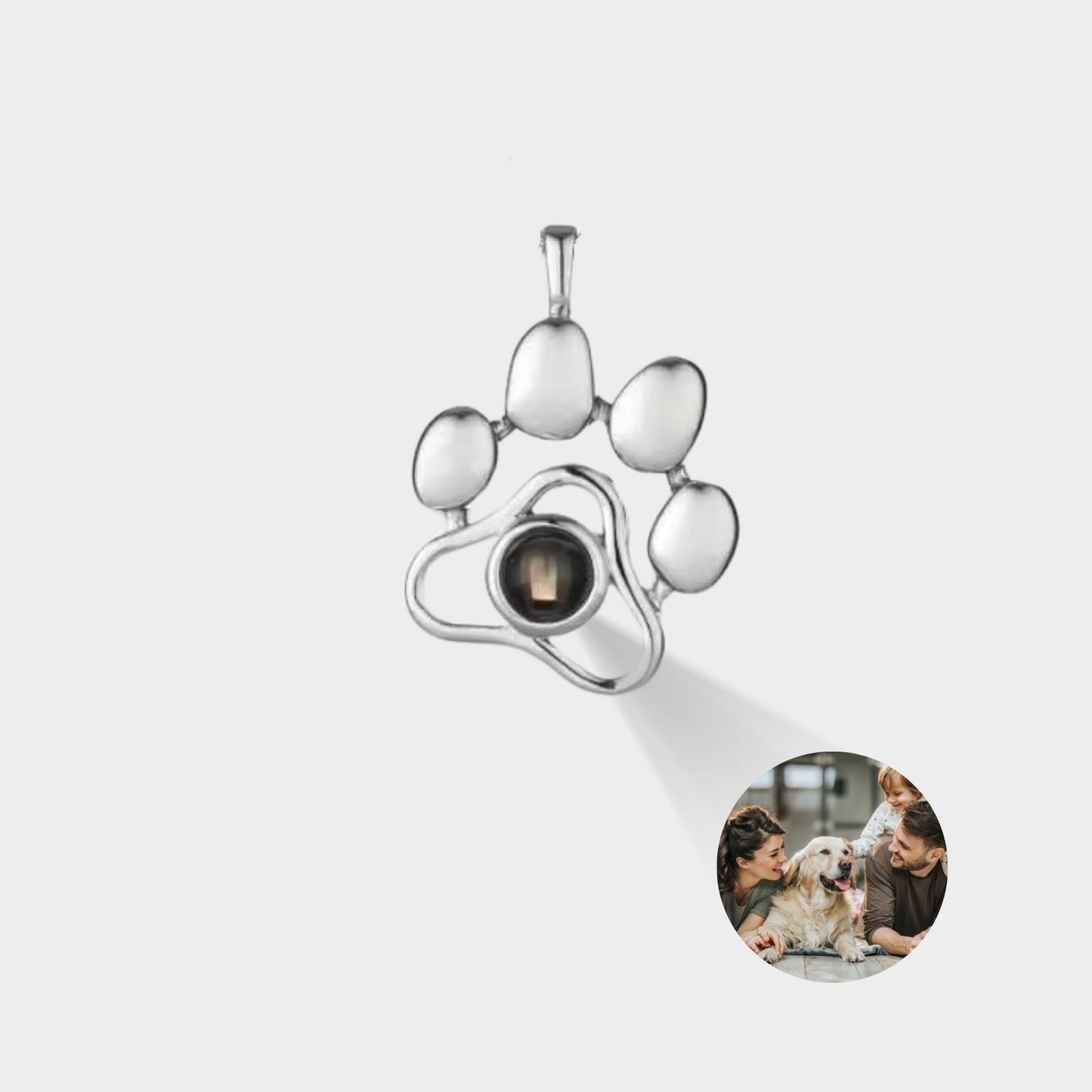 Custom Photo Projection Pendants & Charms