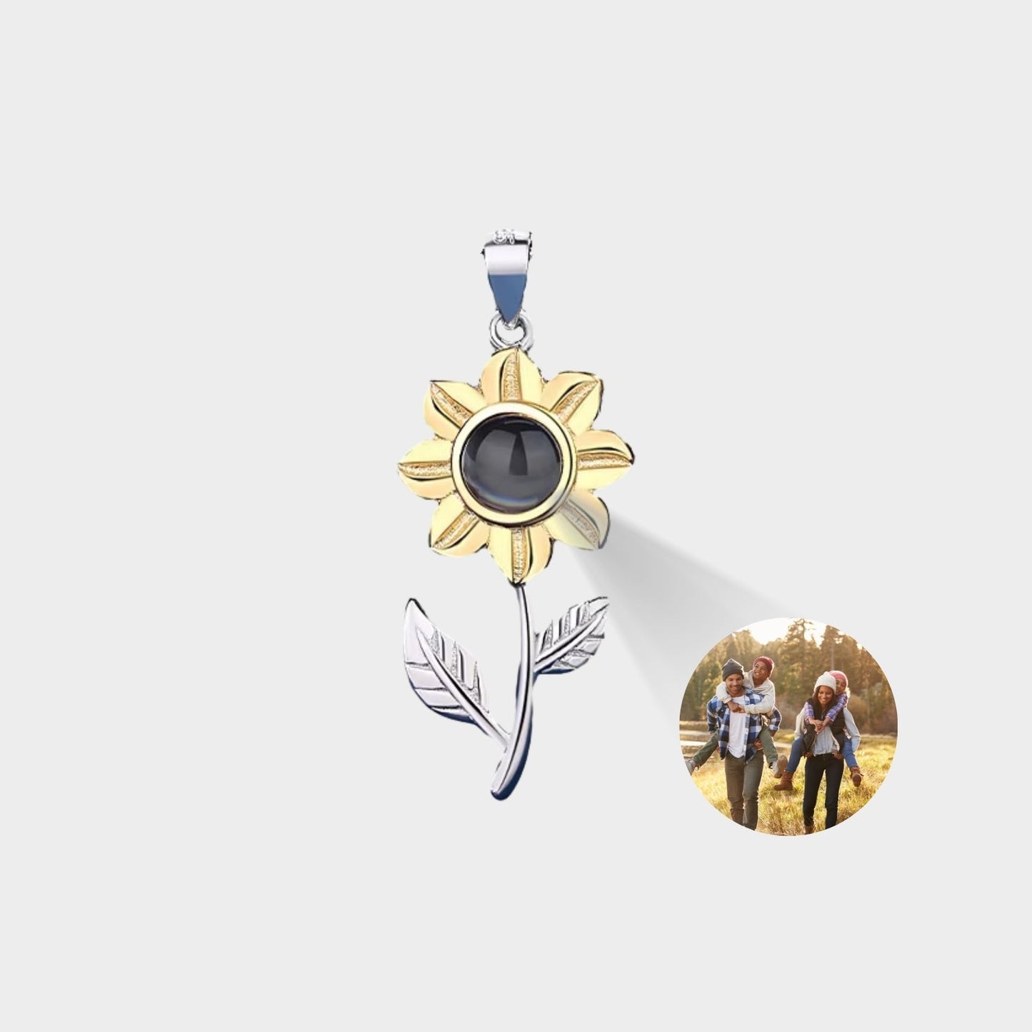 Custom Photo Projection Pendants & Charms