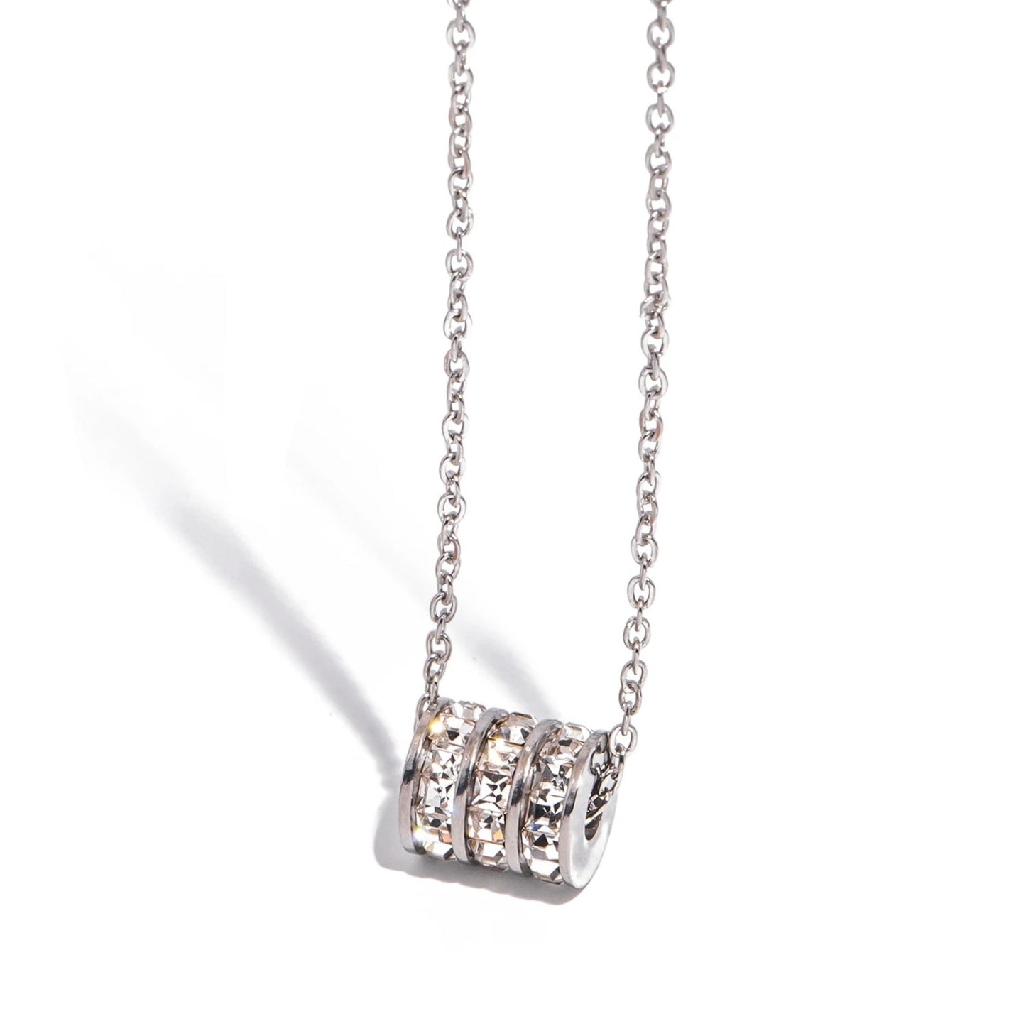 Cylindrical Pendant Necklace