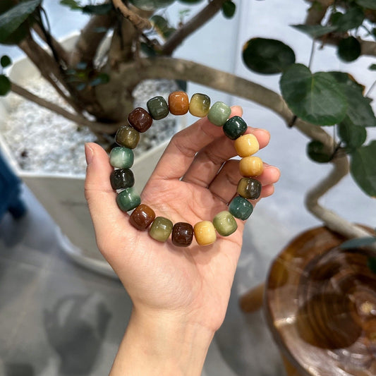 Latest DIY 12mm Bodhi Bead Bracelet( Multiple Colors Available) - Touch Bling