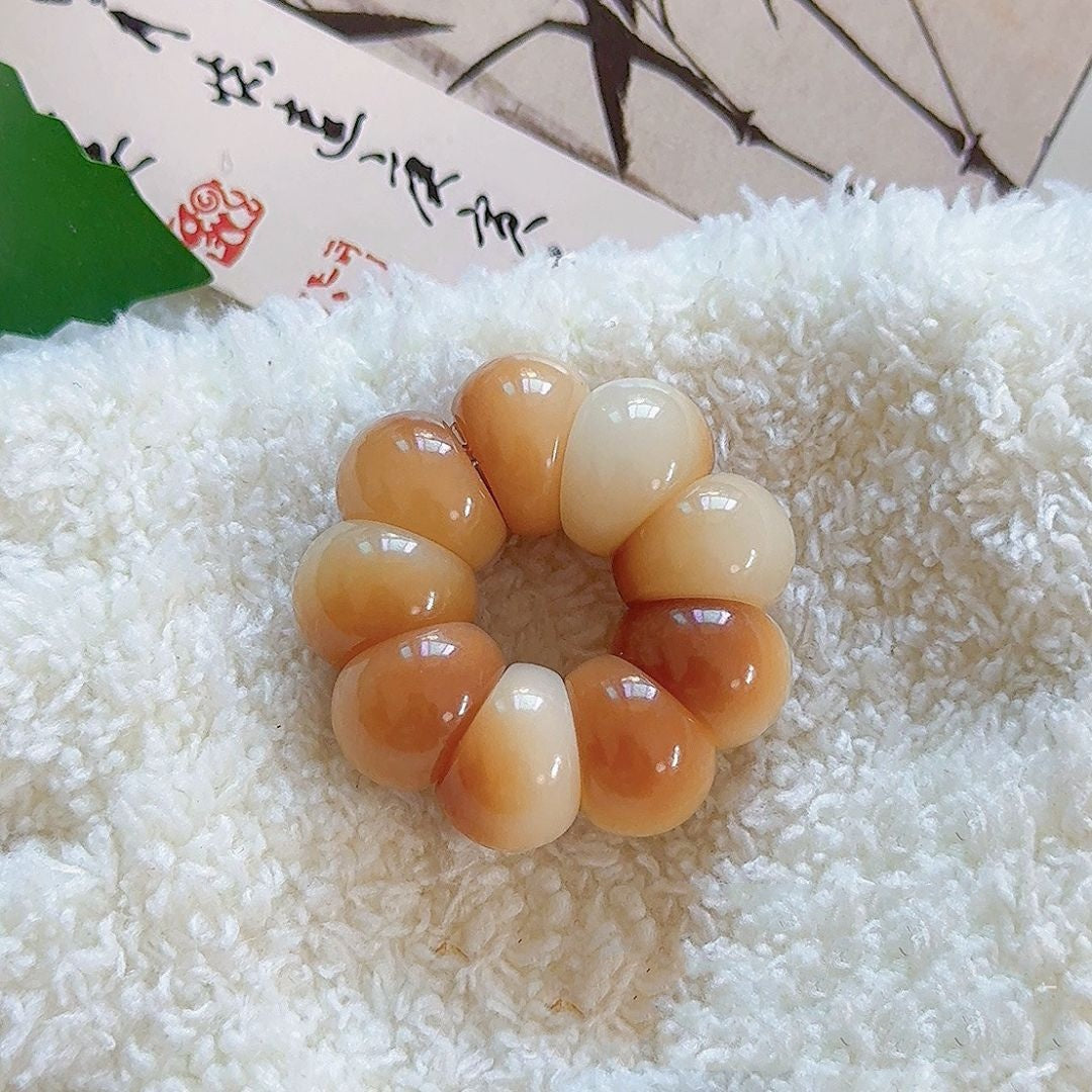 Adorable Mini Garlic Clove and Mangosteen Handheld Charms,Multiple Colors Available - Touch Bling