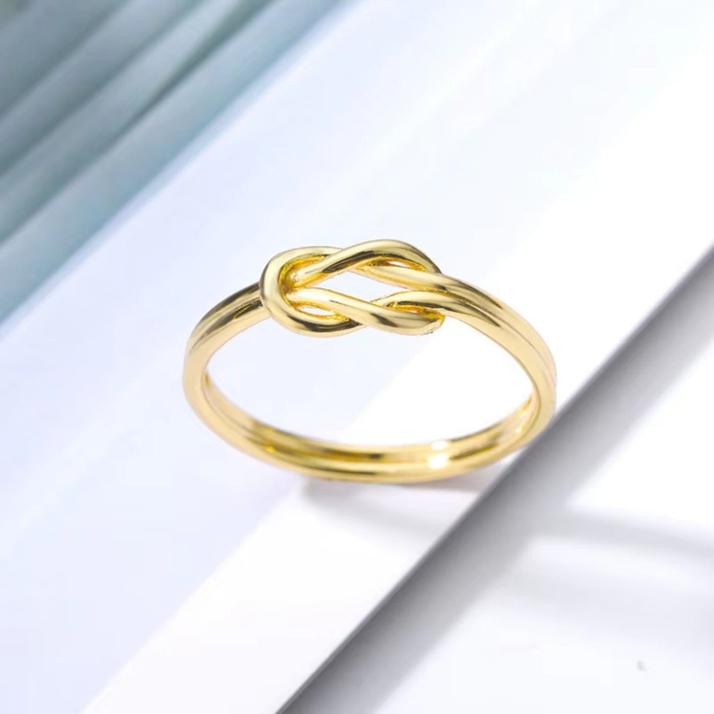 Double Love Knot Ring