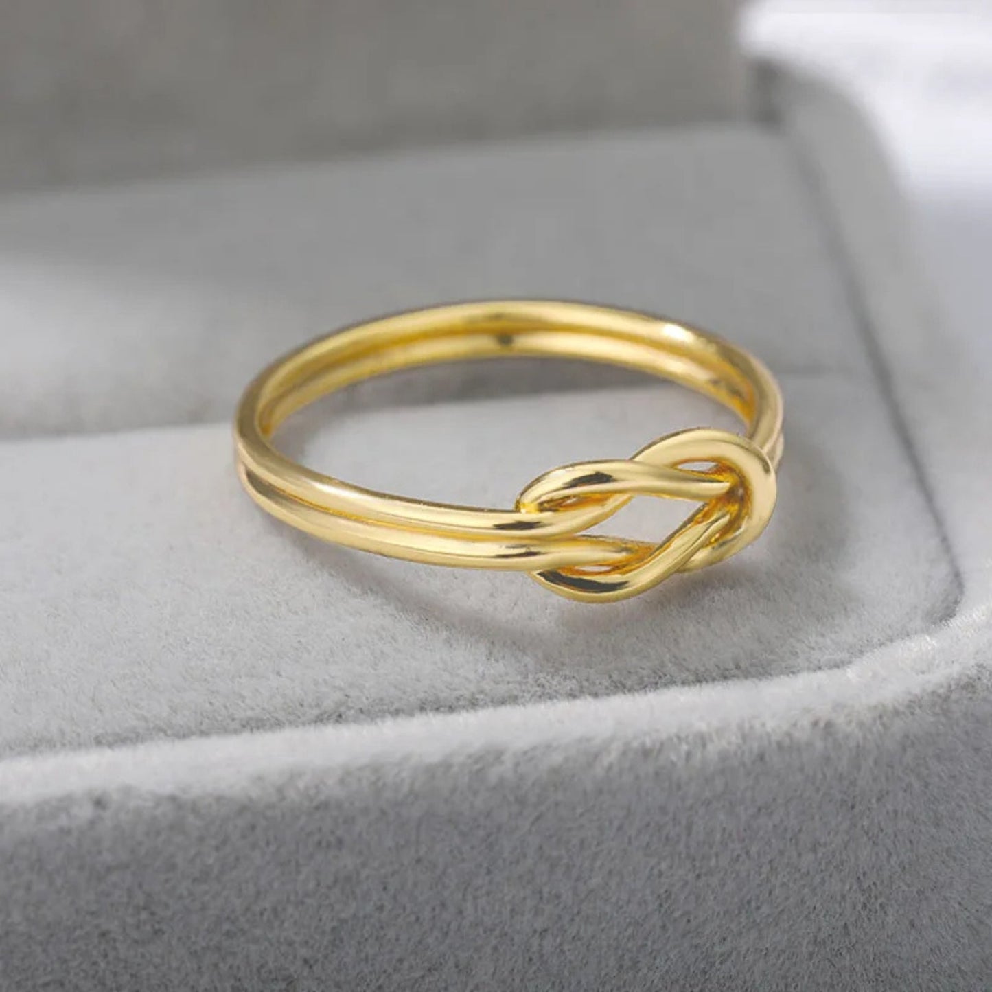 Double Love Knot Ring