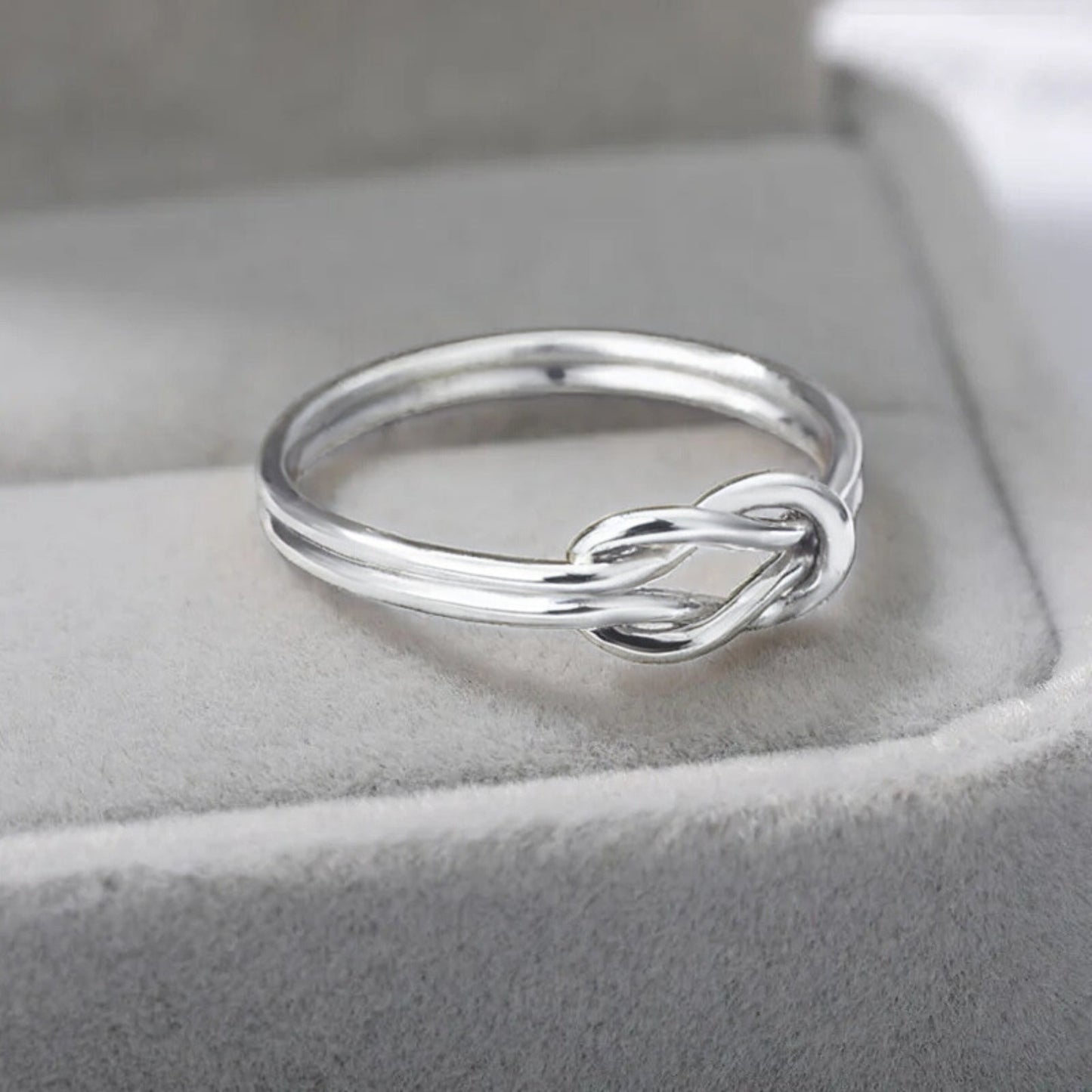 Double Love Knot Ring