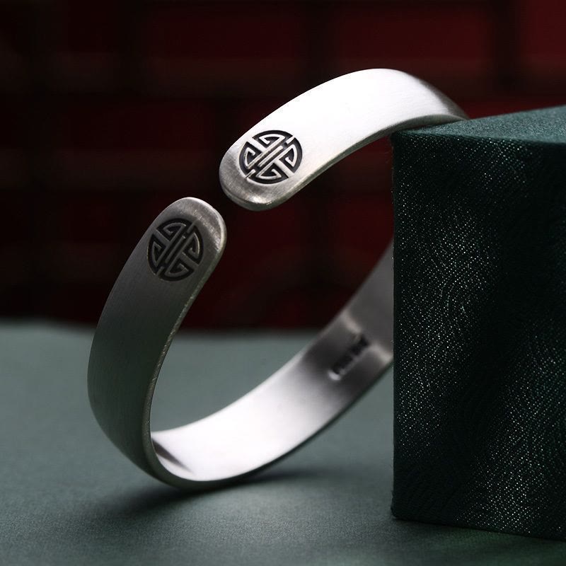 Buddha-Steine Feng Shui Fünf Kaiser Münzen Erdnuss Reichtum Armband Armreif