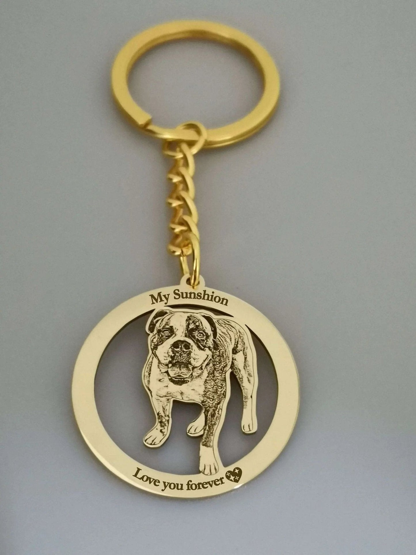 Collar y llavero grabados: añade tu foto