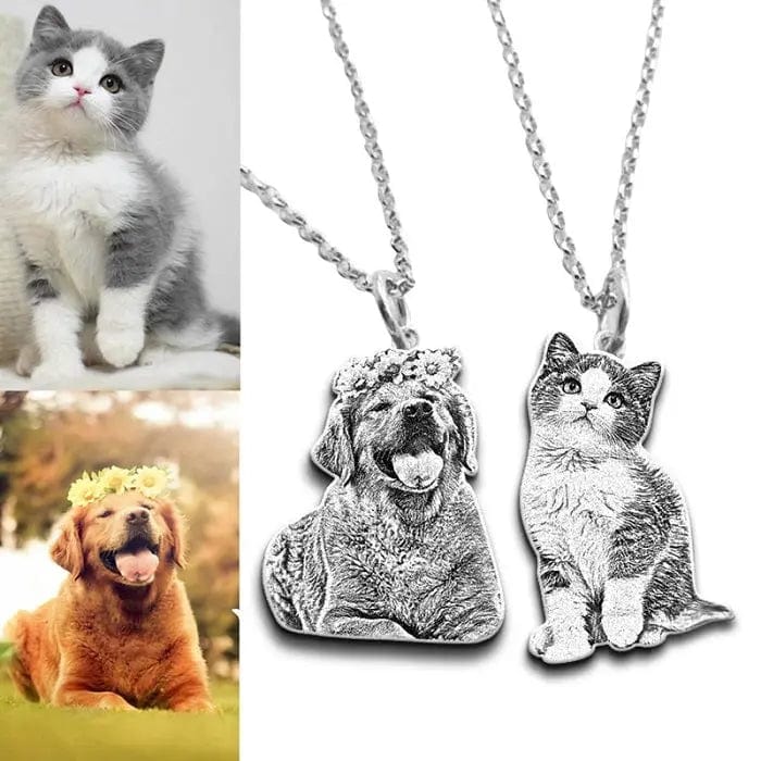 Collar y llavero grabados: añade tu foto