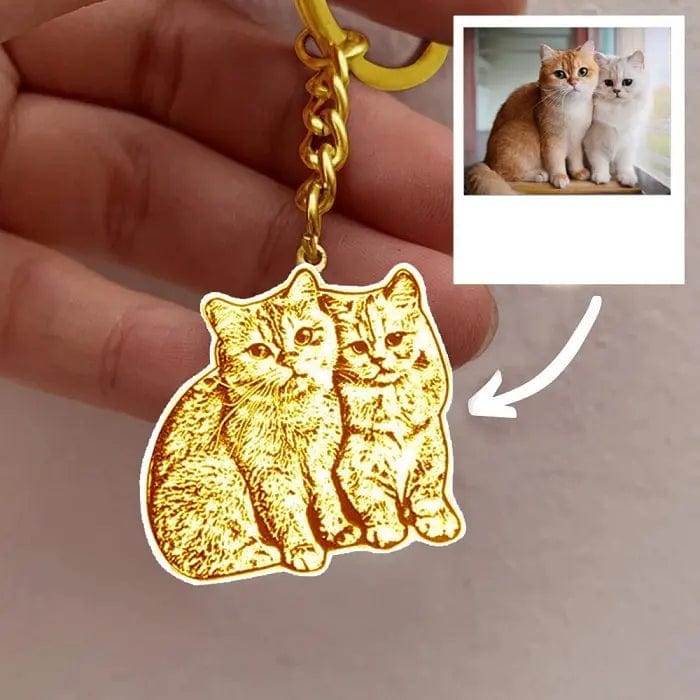 Collar y llavero grabados: añade tu foto