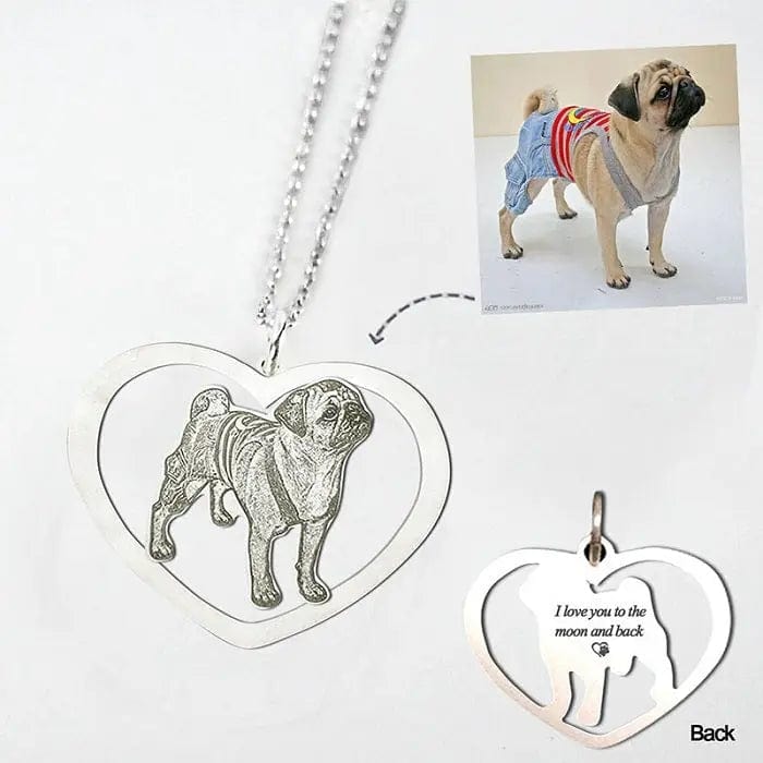 Collar y llavero grabados: añade tu foto